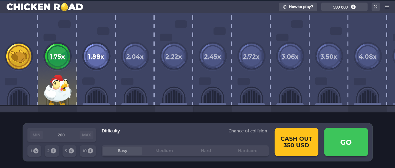 Cross the Road Chicken Game